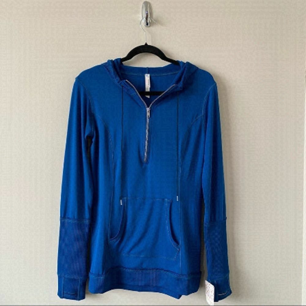 Nwt-Free People Retrograde Half Zip Hoodie